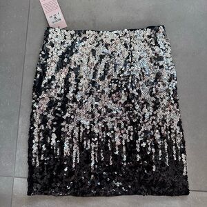 NWT Sequin Skirt
